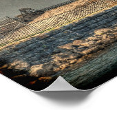 Poster Poster/Imprimer du phare de Buffalo Harbour (Coin)