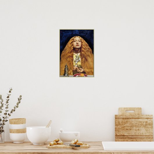 Poster Poster/Imprimer : La servante d'information (Cuisine)