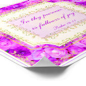 Poster Poster/Imprimer le texte de la Bible (Coin)