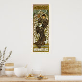 Poster Poster/Imprimer : Mucha - Lorenzaccio - Art Nouvea (Cuisine)