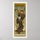 Poster Poster/Imprimer : Mucha - Lorenzaccio - Art Nouvea (Devant)