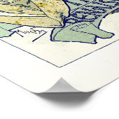 Poster Poster/Imprimer : Mucha - Sarah Bernhardt - Gismon (Coin)