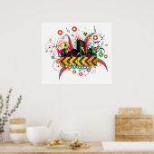 Poster Poster/Imprimer : Party Town USA (Cuisine)