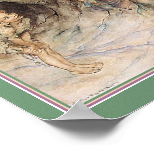 Poster Poster/Imprimer : Puck et une fée (Coin)