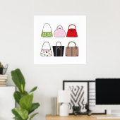 Poster Poster/Imprimer Six Petits Ports (Bureau à domicile)