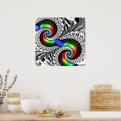 Poster Poster/Imprimer : Spirale Spectrum (Cuisine)