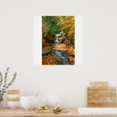 Poster Poster/Imprimer sur les chutes d'eau doubles (Cuisine)