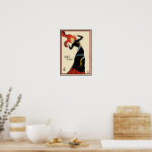 Poster Poster/Imprimer : Toulouse Lautrec - Jane Avril (Cuisine)