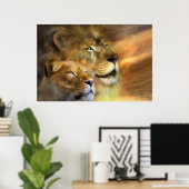 Poster Poster/Imprimer Une Nouvelle Aube (Bureau à domicile)