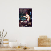 Poster Poster/Imprimer : Une sirène de John Waterhouse (Cuisine)