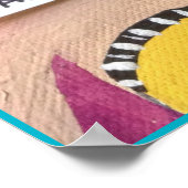 POSTER POSTER- JE SUIS UNE TAILLE MAGNIFIQUE. (Coin)