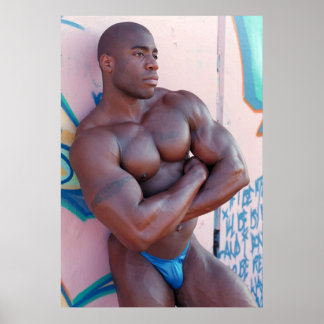 Poster POSTER, Jermaine Bernard, détendu