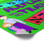 Poster Poster/jeu de la piste d'Alef Land (Coin)