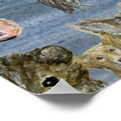 Poster Poster: Joanna flying amongst the animals (Coin)