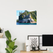 Poster Poster/Miners Castle Upper Peninsula Michigan (Bureau à domicile)