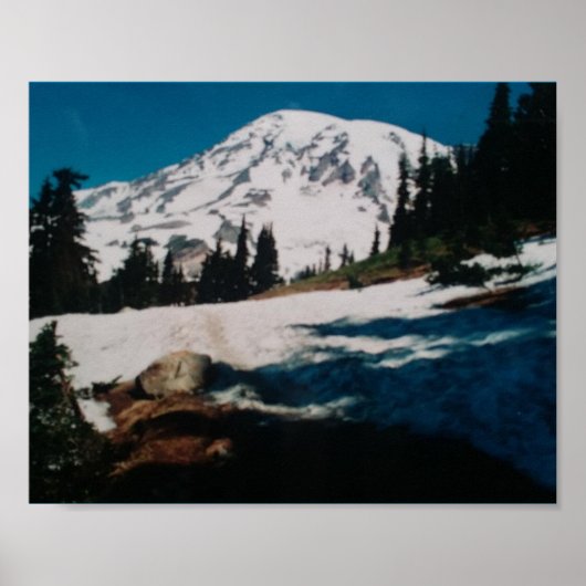 Poster Poster, montagnes (Devant)