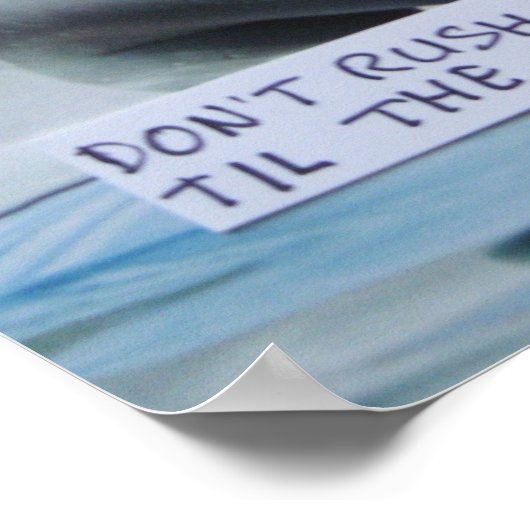 POSTER POSTER-NE ME COUPE PAS. (Coin)