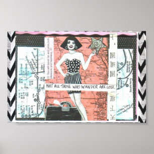 POSTER POSTER-NOT TOUS CES OMS WANDER SONT PERDUS