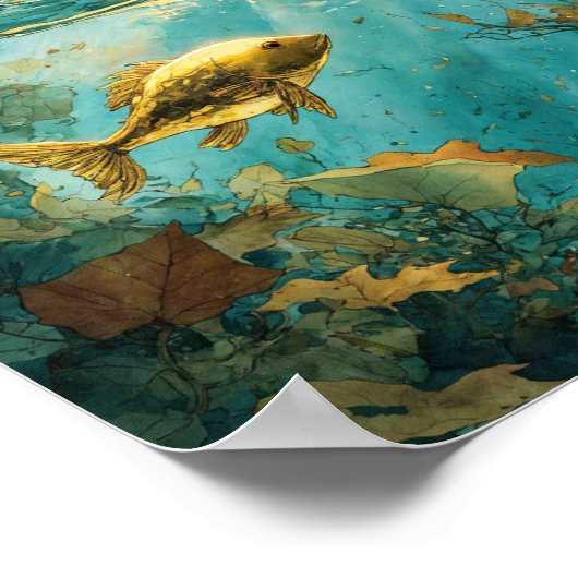 Poster "Poster Ocean Design" (Coin)