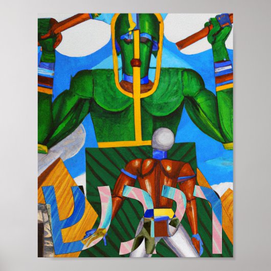 Poster Póster Parashat Vayigash (Devant)
