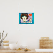 POSTER POSTER-PARFOIS QUAND J'OUVRE MA BOUCHE (Cuisine)