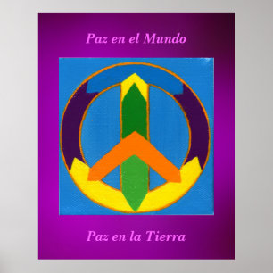 Poster Póster - Paz en el Mundo