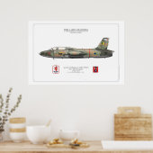 Poster Pôster perfil AT-26 Xavante - FAB (Cuisine)