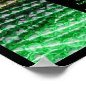 Poster Poster, perles vertes, amour perpétuel (Coin)