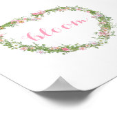 Poster Poster/photo - Floral Heart Bloom (Coin)