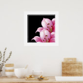 Poster Poster-Pink Lillie (Cuisine)