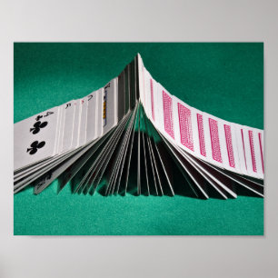 Poster Poster: Playing cards Poker Domino