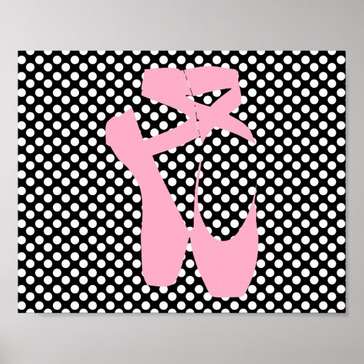 Poster Poster Poster de Chaussons De Ballon Rose P (Devant)