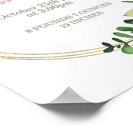 Poster Poster Poster Nursery Wall Art Imprimer (Coin)