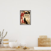 Poster Poster/Print: Vintage Steinlen "Clinique Cheron" (Cuisine)