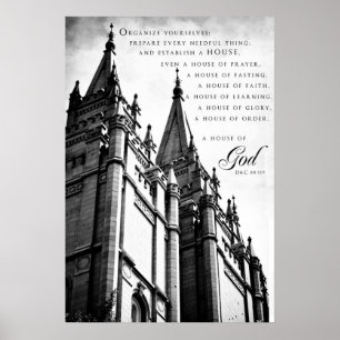 Poster Poster-SLC LDS Temple 3