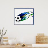 Poster Poster-Soccer 24" x 20" (Cuisine)