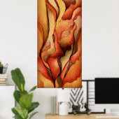 Poster Poster-Sonoran coucher du soleil du désert (Bureau à domicile)