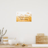 Poster Poster-Suivez vos rêves (Cuisine)