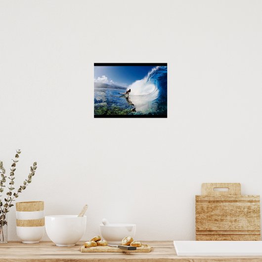 Poster Poster-Surfer (Cuisine)