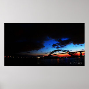 Poster Poster~The Bayonne Bridge, in Bayonne, NJ