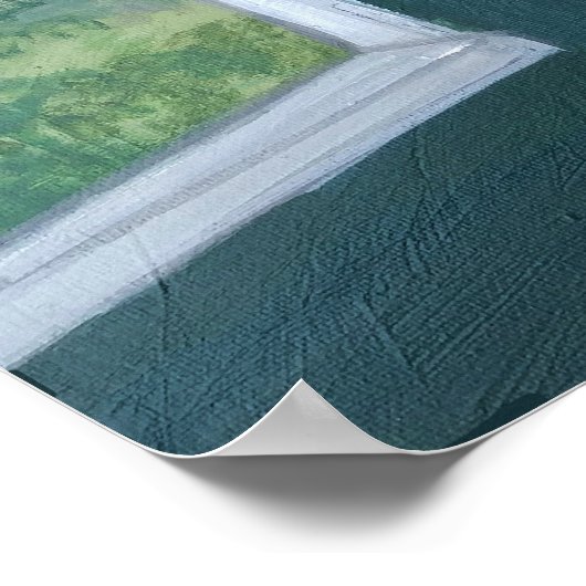 Poster Poster— The View/ Chat en service à la fenêtre (Coin)