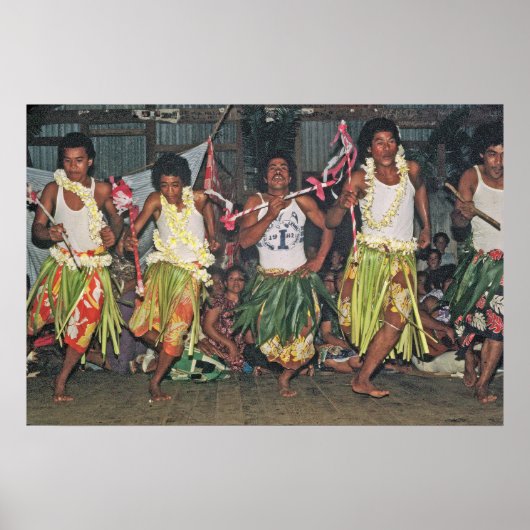 Poster Poster, TONGAN_DANCERS_#2 (Devant)