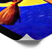 Poster Poster-Vacances Art-Vintage Halloween 15 (Coin)