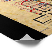 Poster Poster-Vintage-Charles Rennie Mackintosh 15 (Coin)