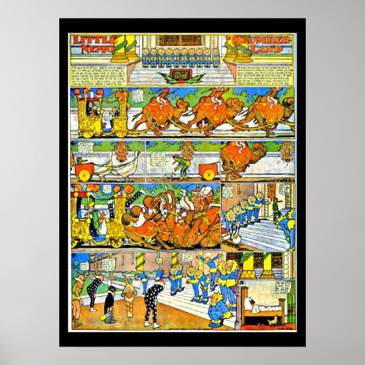 Poster Poster-Vintage Comic-Little Nemo 12 (Devant)