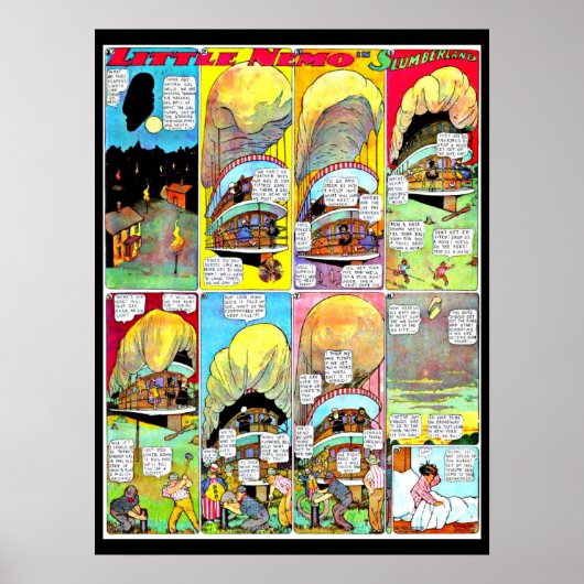 Poster Poster-Vintage Comic-Little Nemo 17 (Devant)