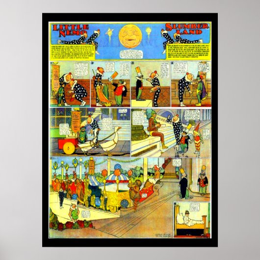 Poster Poster-Vintage Comic-Little Nemo 27 (Devant)