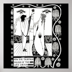 Poster Poster-Vintage Illustration-Aubrey Beardsley 10