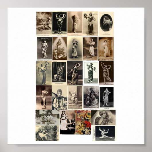 Poster Poster-Vintage-Snake Handlers (Devant)