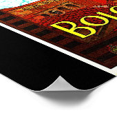 Poster Poster-Vintage voyage-Bologne (Coin)